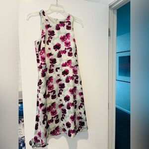 Banana Republic Pink and White Floral Dress